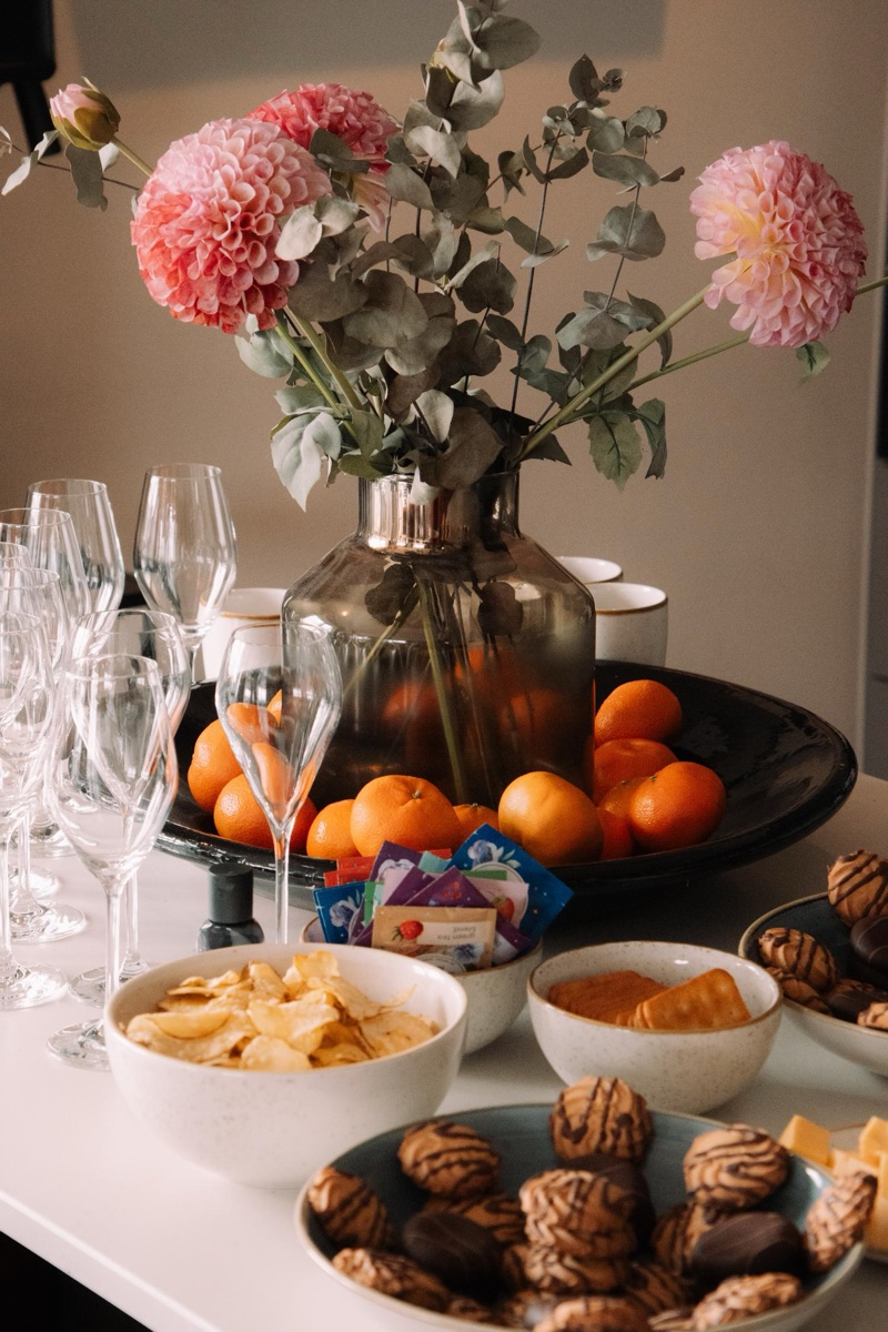 Flowers on the table