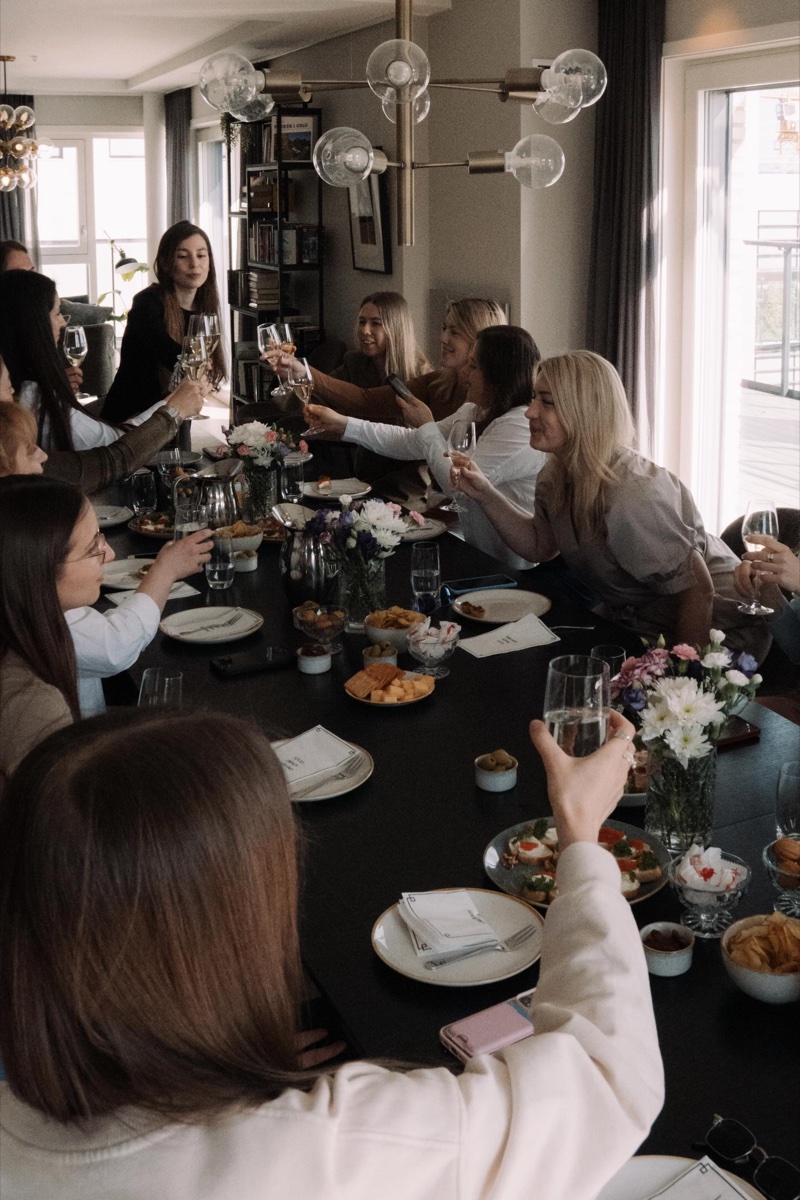 Toast at the gathering